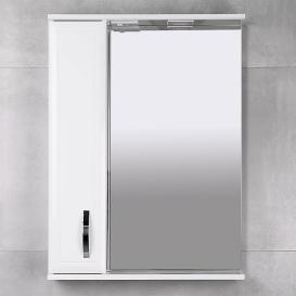 Шкаф-зеркало для ванной Bayro Allure 600X750 Левый Белый